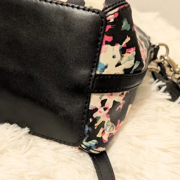 Kate Spade Black Floral Women's Bag - Picture 6 of 13